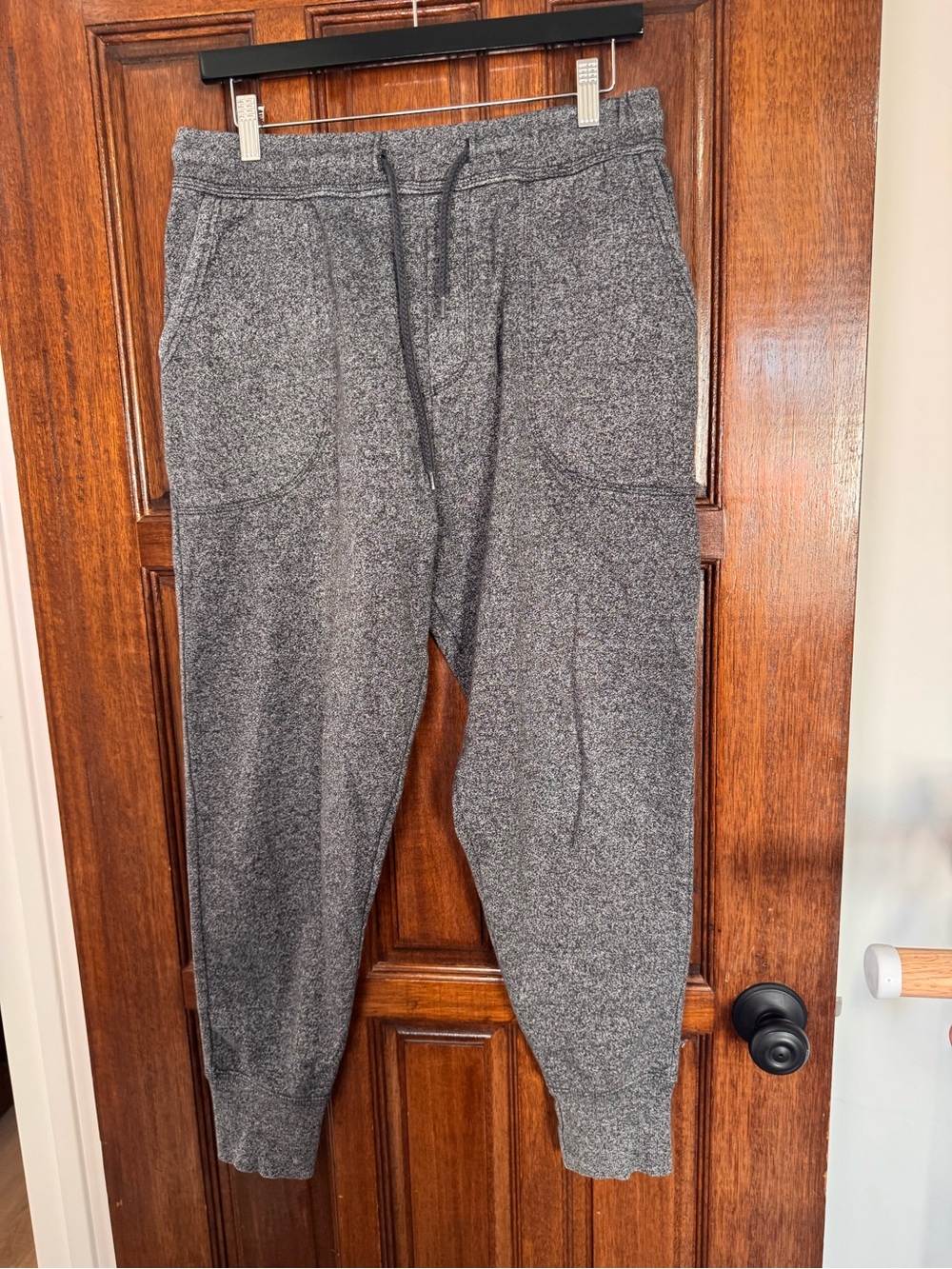 Urban Outfitters Charcoal Gray Knit Drawstring Joggers